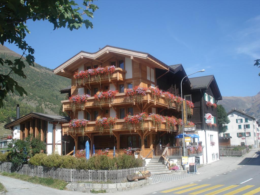 Obergesteln Hotel Grimsel מראה חיצוני תמונה